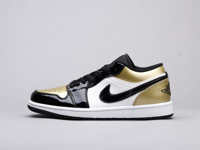 NIKE Air Jordan 1 Black gold  by aclotzone