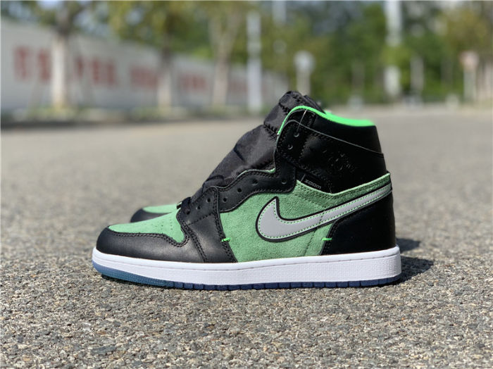 Air Jordan 1 High Zoom “Rage Green” by shootjerseys
