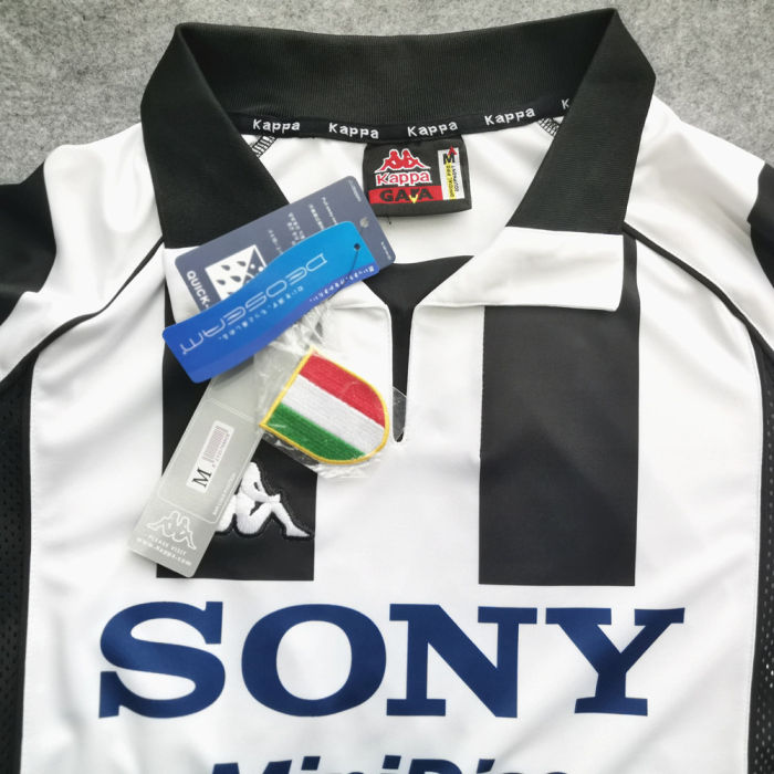 Juventus 1997/1998 Home Retro Soccer Jerseys