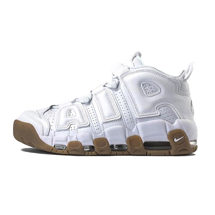 Original Authentic Nike Air More Uptempo Men's Basketball Shoes Outdoor Sneakers Top Quality Athletic Designer Footwear 414962