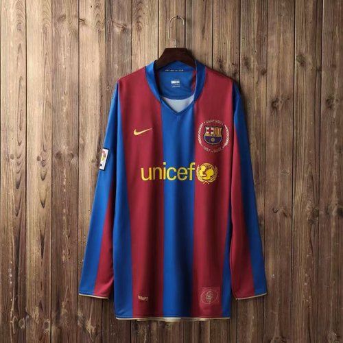 Barcelona 2007 L/S Classic Retro soccer jerseys