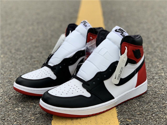 Air Jordan 1 Satin WMNS “Black Toe” by shootjerseys
