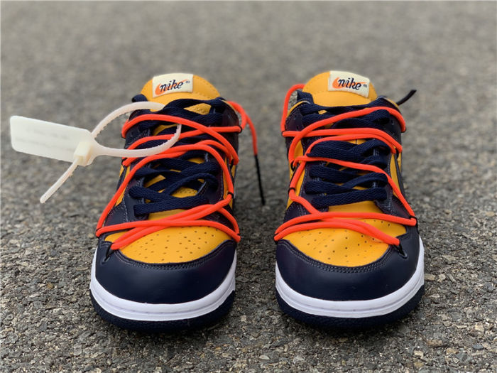 Off-White x Nike Dunk Low Pine Green OW by shootjerseys