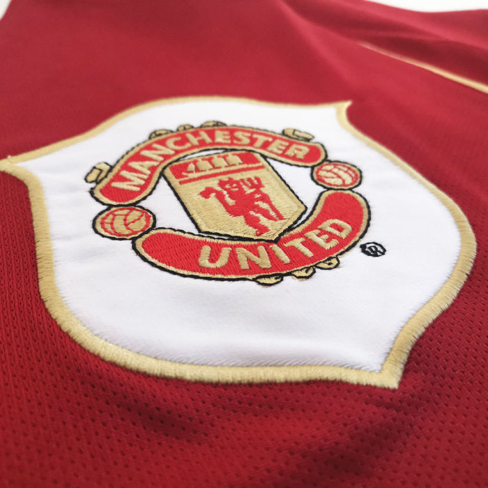 Manchester United 2006/2007 Home Retro Soccer Jerseys