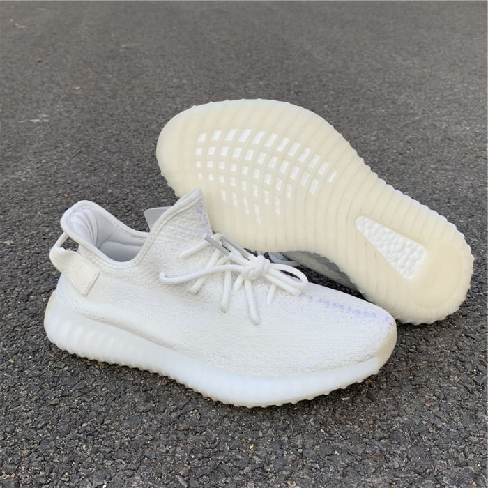 Adidas Yeezy Boost 350 V2 TRIPLE WHITE by shootjerseys