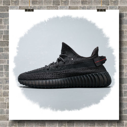 adidas Yeezy Boost 350 V2 Static Black (Reflective)