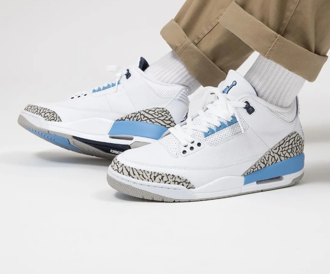 air Jordan3 Retro Valor Blue