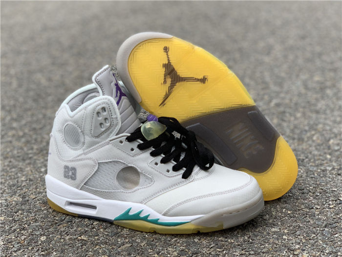 Air Jordan 5 AJ5 x Off-white ow by shootjerseys