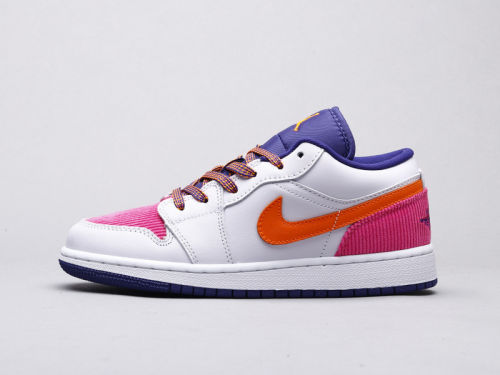 NIKE Air Jordan 1 Grey orange by aclotzone