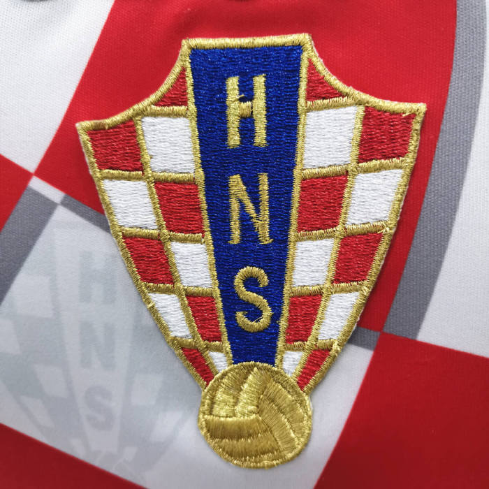 Croatia 1998 Home Retro Soccer Jerseys