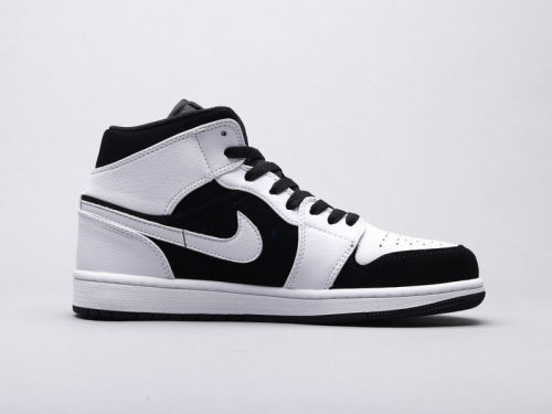NIKE Air Jordan 1 mid panda by aclotzone