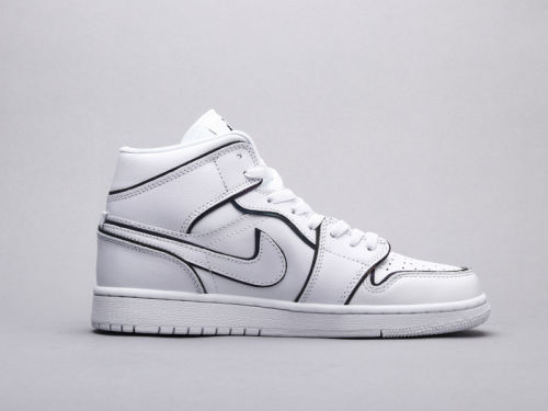 NIKE Air Jordan 1 mid quadratic element by aclotzone