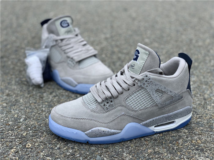 Air Jordan 4  “Georgetown Hoyas” by shootjerseys