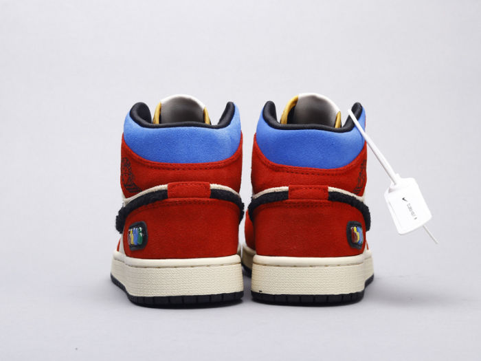NIKE Air Jordan 1 Fearless Colorful splicing by aclotzone