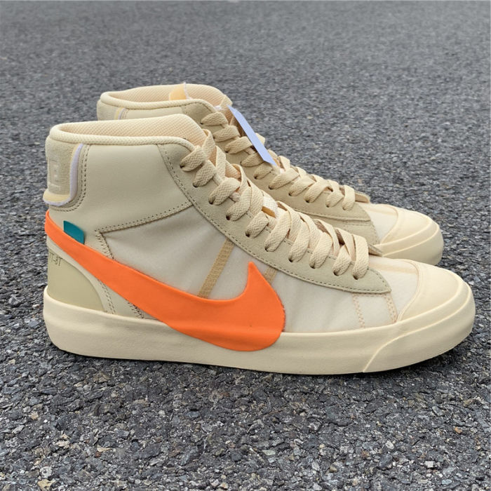 Nike Blazer Mid Off-White  All Hallows Eve  THE TEN by shootjerseys