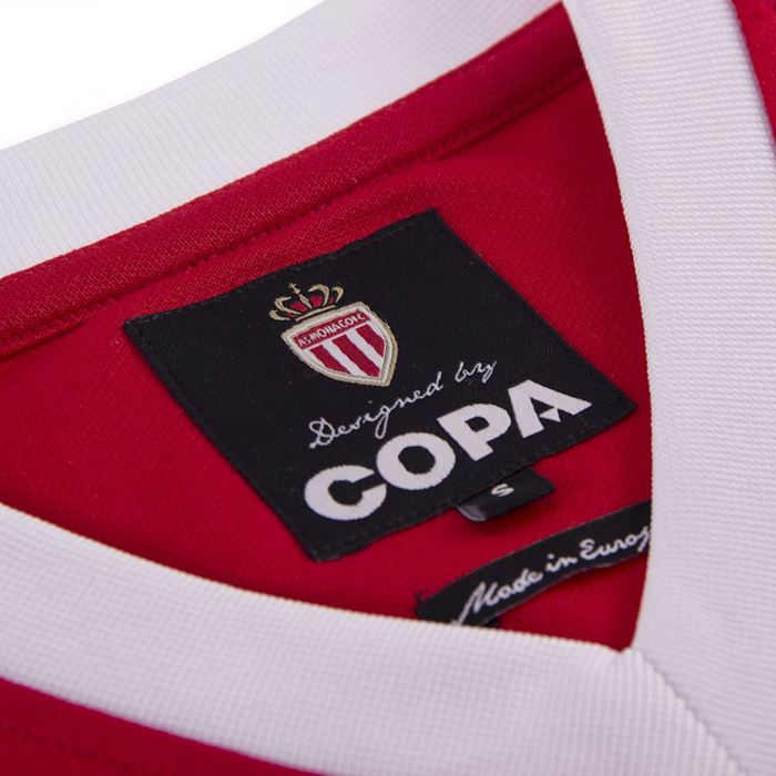 AS Monaco 1982-84 Home Retro Soccer Jersey