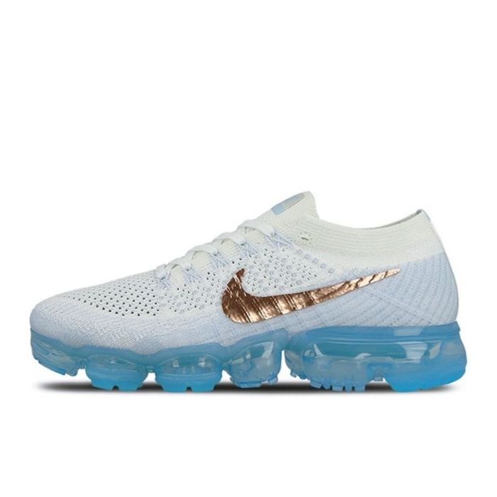 Original Authentic Nike Air VaporMax Flyknit Women's Breathable Running Shoes Outdoor Comfortable Sports Shoes Trend 849557-500