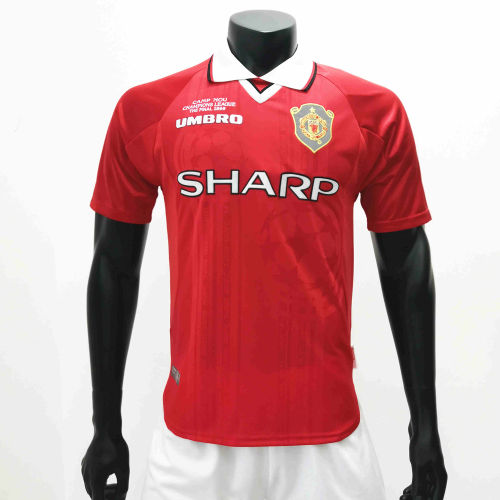 Manchester United 1999/2000 Home Retro Soccer Jerseys