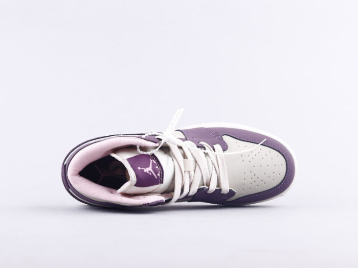 NIKE Air Jordan 1 mid Purple grape by aclotzone