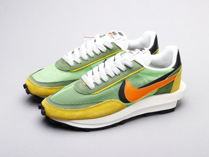 Nike Waffle x Sacai  Yellow green by aclotzone