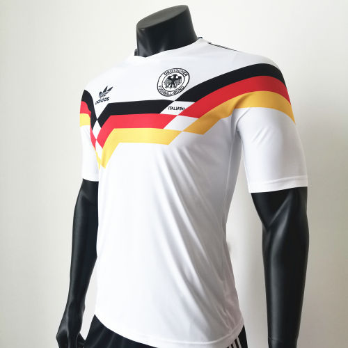 West Germany 1988/1990 Home Retro Soccer Jerseys