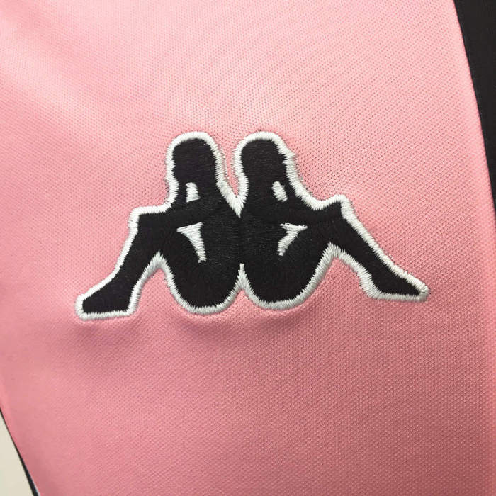 Juventus 1997/1998 Away LS Retro Jerseys - Pink Centenary