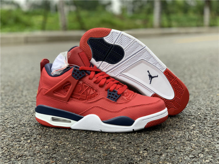 Air Jordan 4 SE “FIBA”Gym Red by shootjerseys