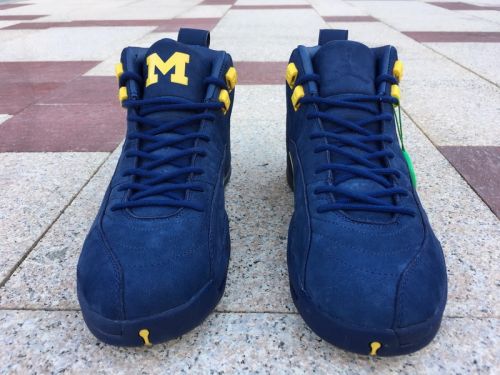 Air Jordan 12 “Michigan” by shootjerseys