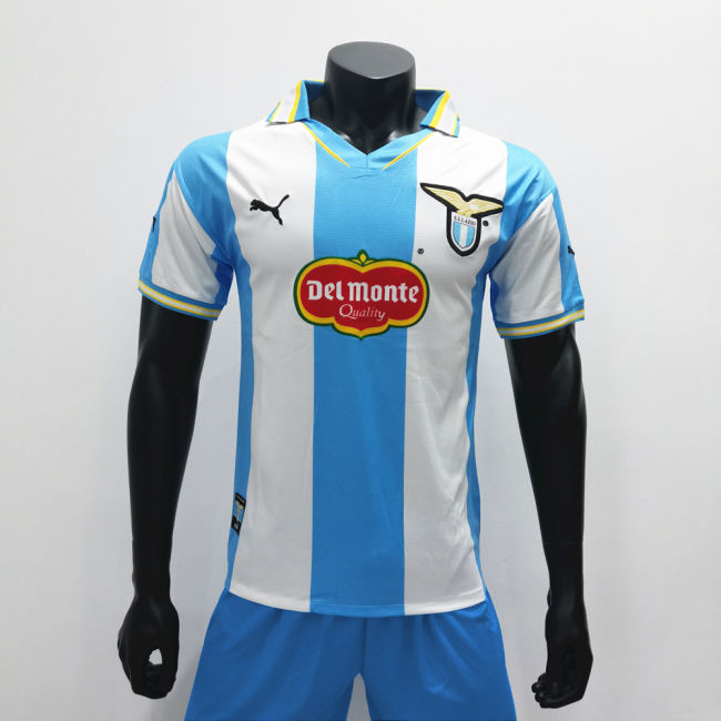 SS Lazio 1999/2000 Home Retro Soccer Jerseys