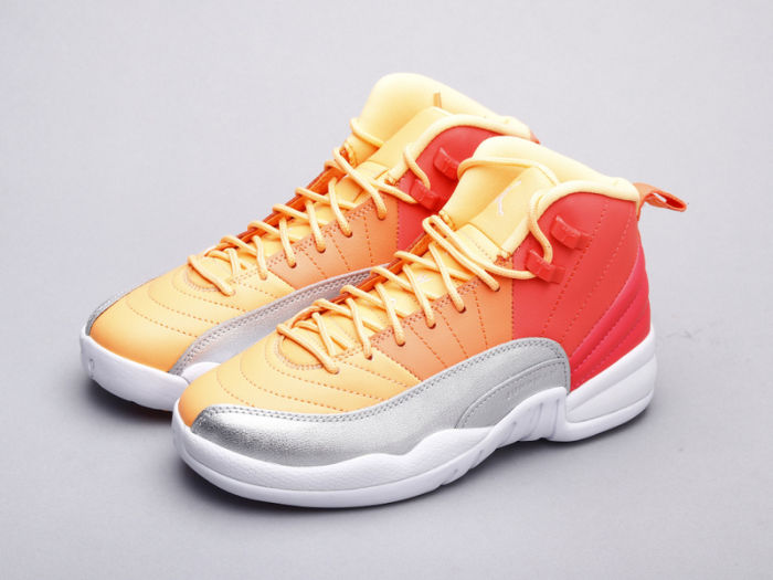 NIKE Air Jordan 12 Neon gradient by aclotzone