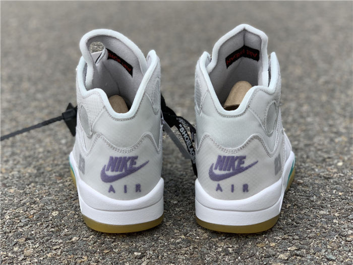 Air Jordan 5 AJ5 x Off-white ow by shootjerseys
