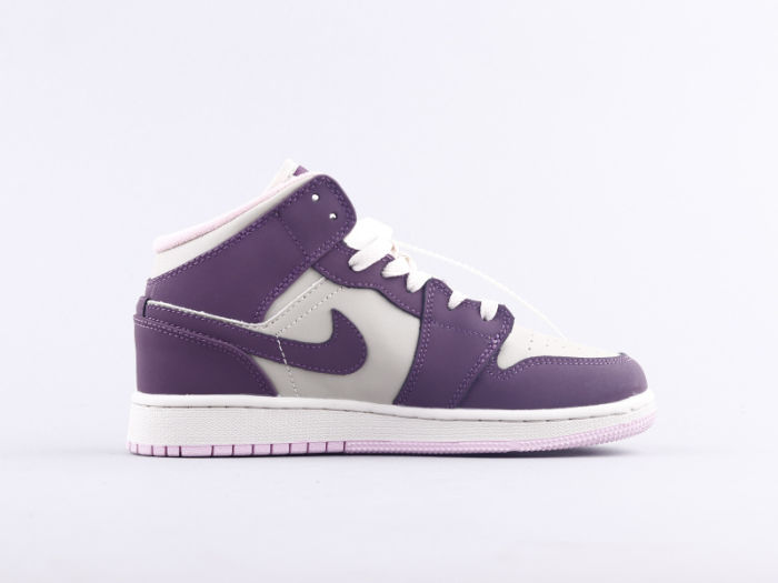 NIKE Air Jordan 1 mid Purple grape by aclotzone