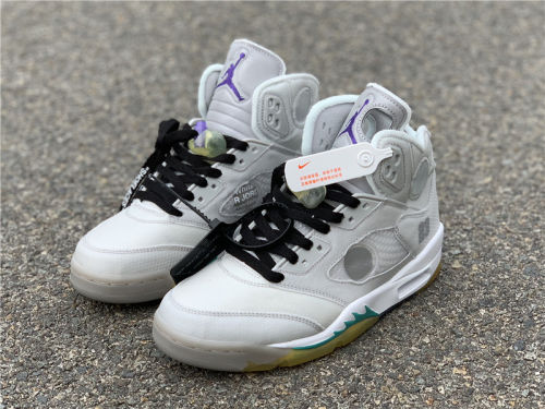 Air Jordan 5 AJ5 x Off-white ow by shootjerseys
