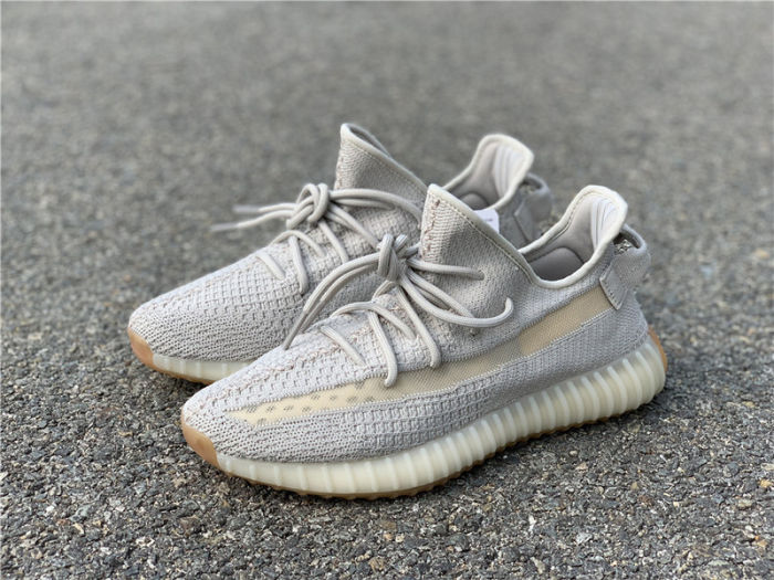 Adidas Yeezy Boost 350 V2 Sesame static by shootjerseys