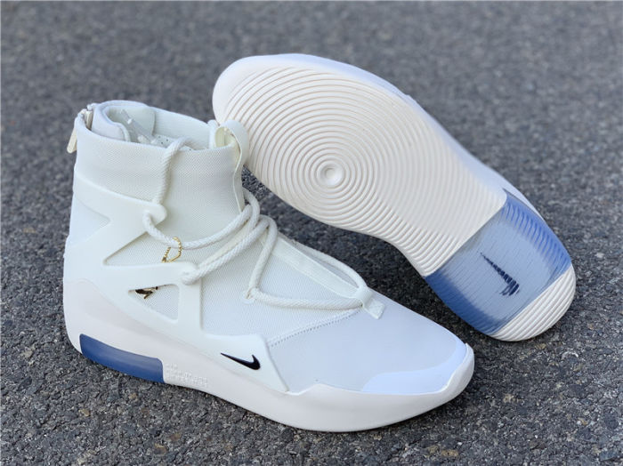 Nike Air Fear of God 1 “Sail”Black FOG by shootjerseys