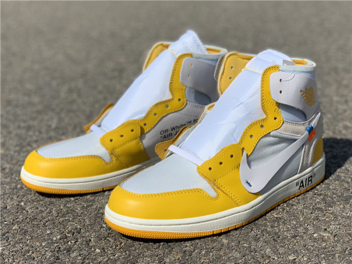 OFF-WHITE x Air Jordan 1 by shootjerseys