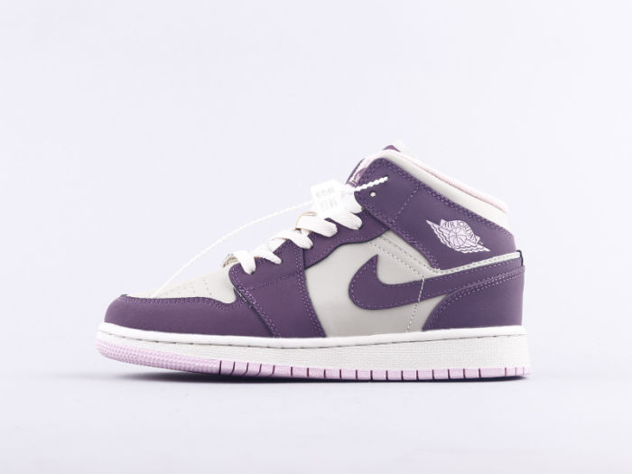 NIKE Air Jordan 1 mid Purple grape by aclotzone