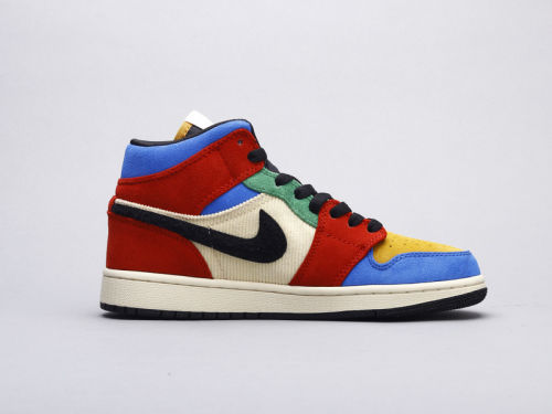 NIKE Air Jordan 1 Fearless Colorful splicing by aclotzone