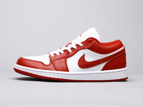 NIKE Air Jordan 1 White red by aclotzone