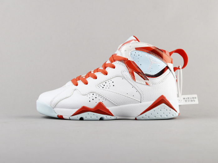 NIKE Air Jordan 7 White pink by aclotzone