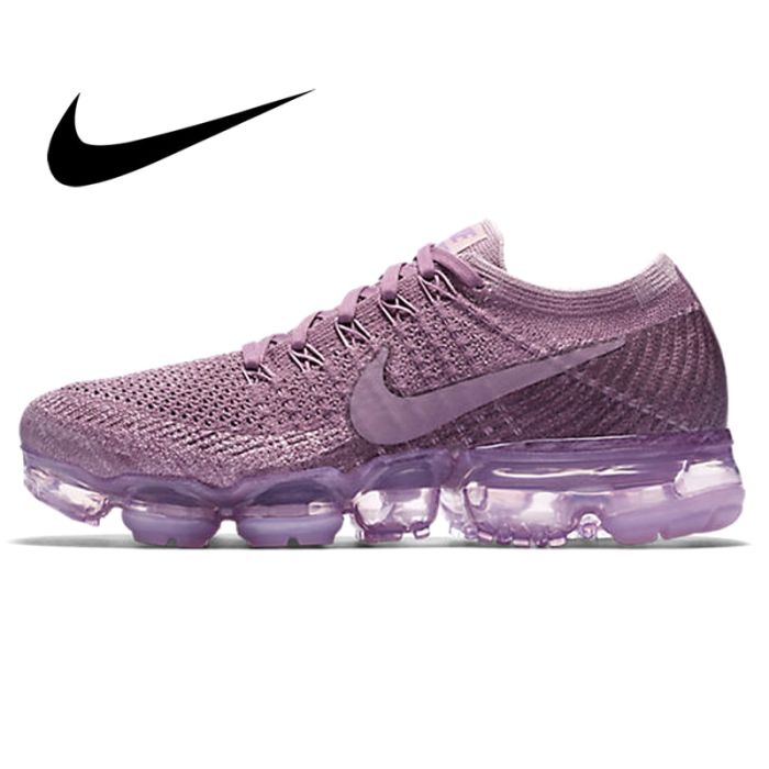 Original Authentic Nike Air VaporMax Flyknit Women's Breathable Running Shoes Outdoor Comfortable Sports Shoes Trend 849557-500