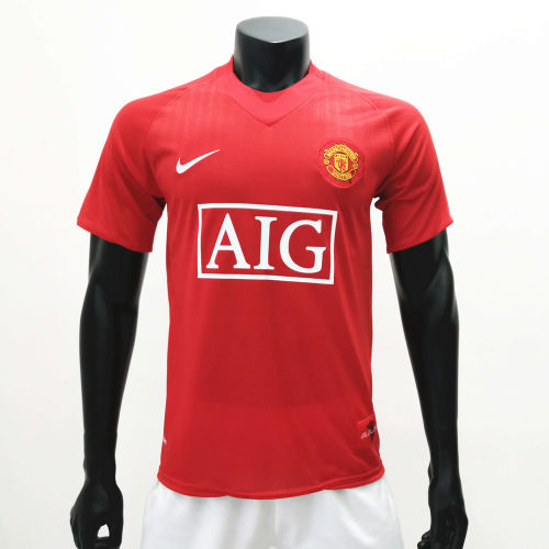 Manchester United 2007/2009 Home Retro Soccer Jerseys