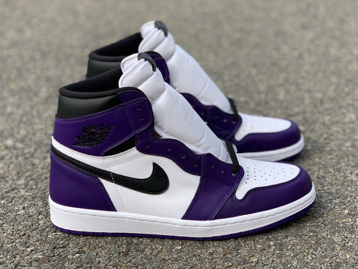 Air Jordan 1 “Court Purple” by shootjerseys