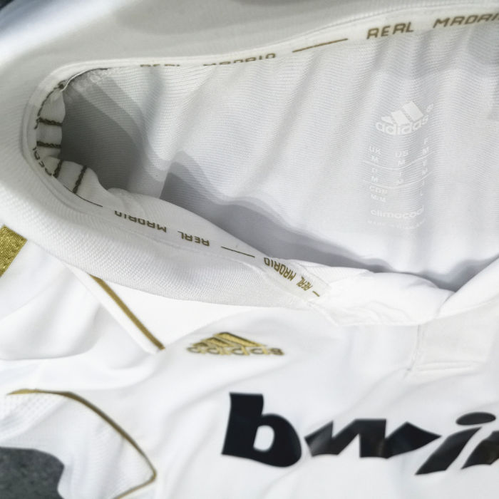 Real Madrid 2011/2012 Home LS Retro Soccer Jerseys