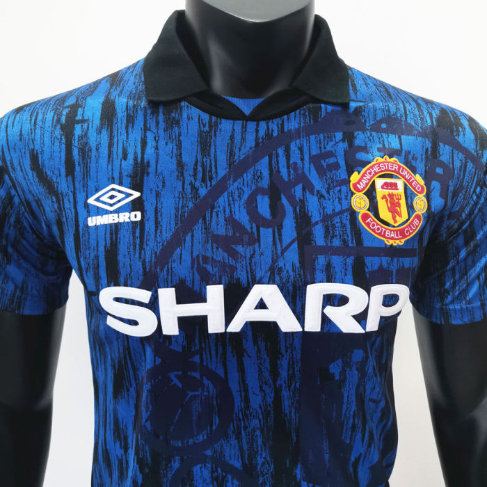 Manchester United 1992/1993 Away Retro Soccer Jerseys