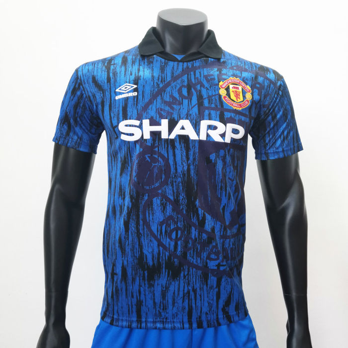 Manchester United 1992/1993 Away Retro Soccer Jerseys