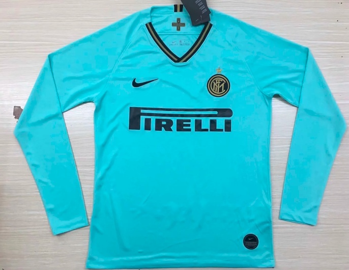 Thai Version Inter Milan LS Away Soccer Jersey