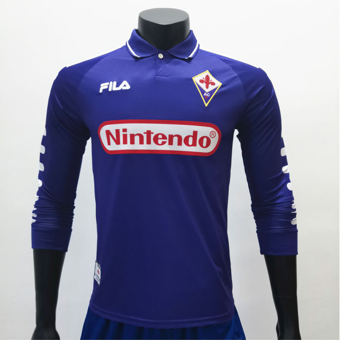 Fiorentina 1998/1999 Home LS Retro Jerseys