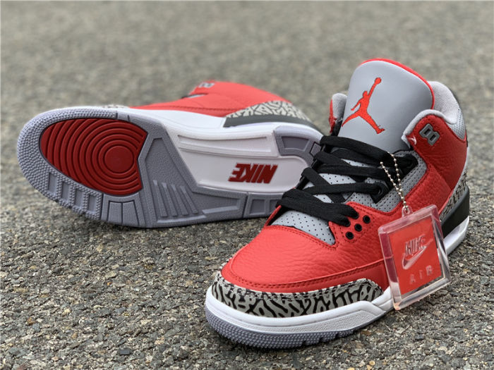 Air Jordan 3 SE “Red Cement” by shootjerseys