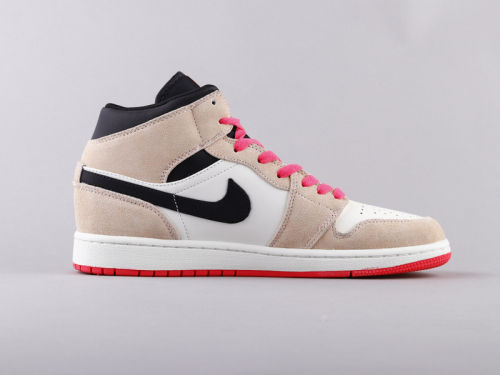 NIKE Air Jordan 1 mid Pink by aclotzone